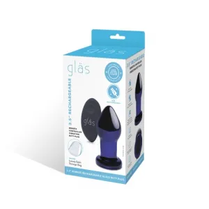 3.5 RECHARGEABLE REMOTE CONTROLLED VIBRATING BUTT PLUG