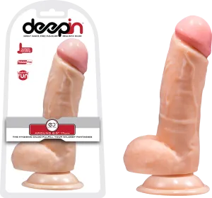 6.5 Realistic Dong With Balls (Flesh)