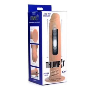 7X Thumping 9 Inch Dildo