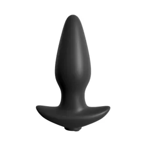 Anal Fantasy Remote Control Silicone Plug Black