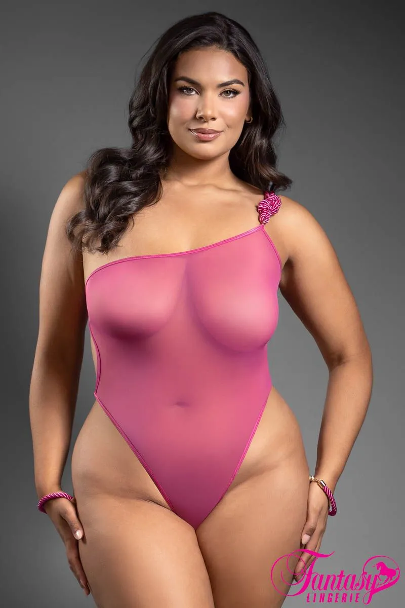 Asymmetric Cuff Teddy