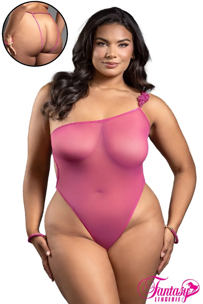 Asymmetric Cuff Teddy