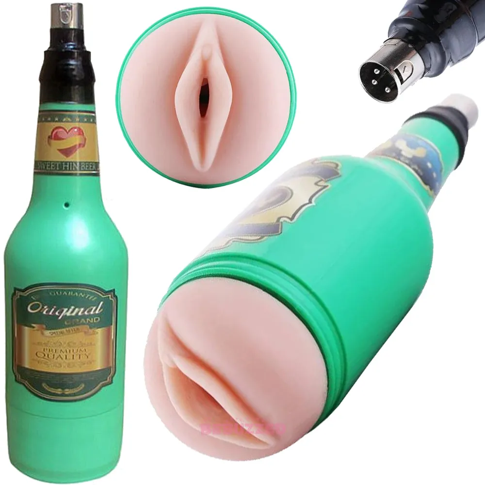 Automatic THRUSTING Sex Machine Telescopic 3XLR Dildo Male Masturbator Vibrator
