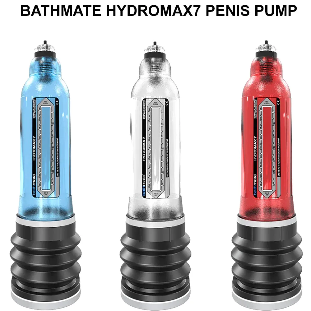 Bathmate HydroMax7 Penis Pump Vacuum Enlarger Hydro 7 Male Erection Sex Toy