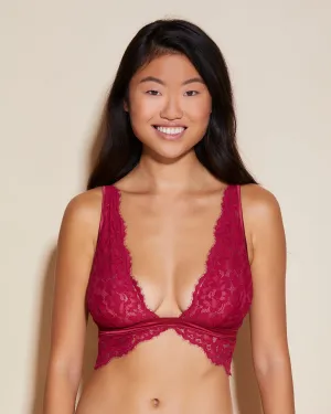 Bralette Con Copas Triangulares Grandes