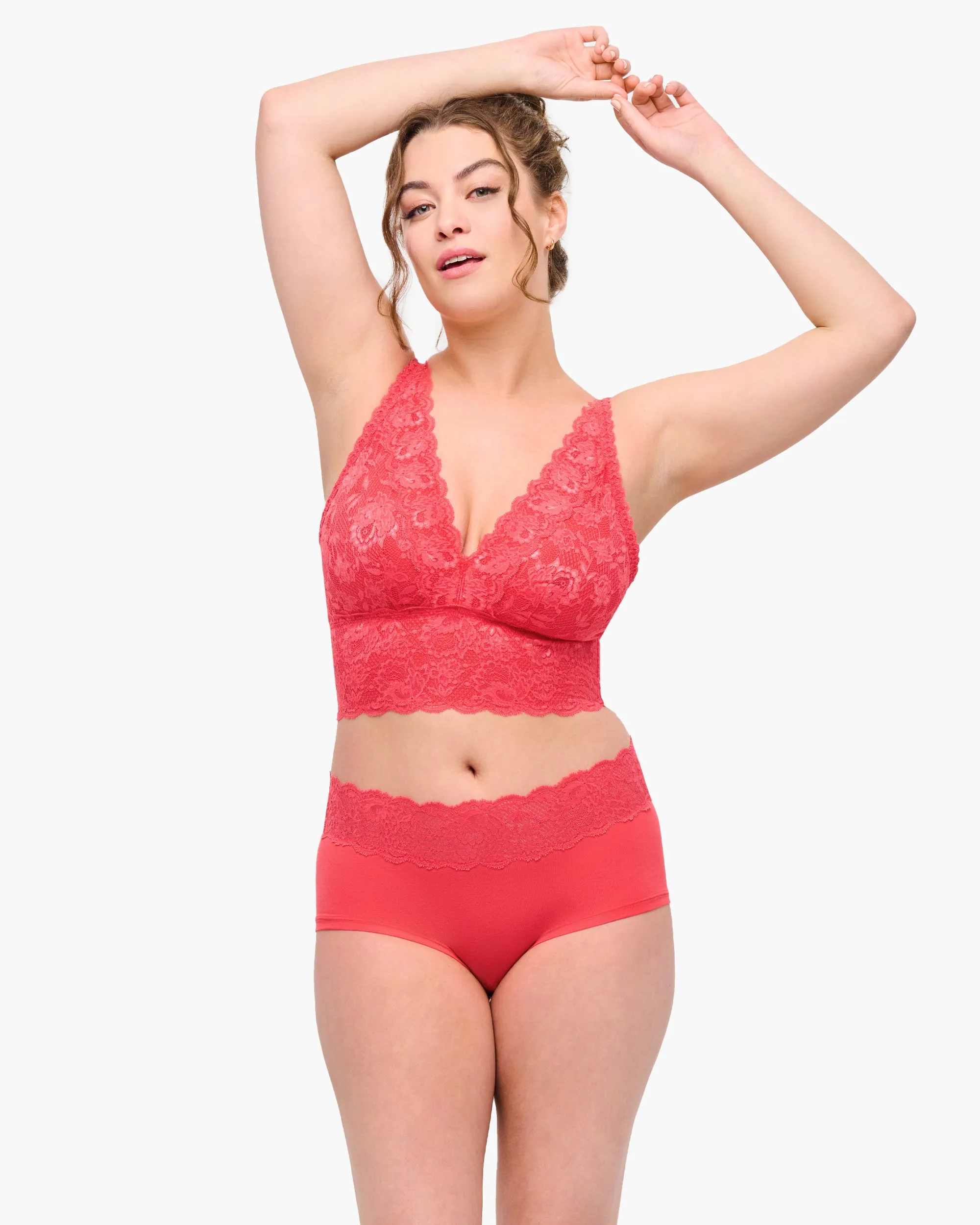 Bralette Tipo Top Escotado Curvy