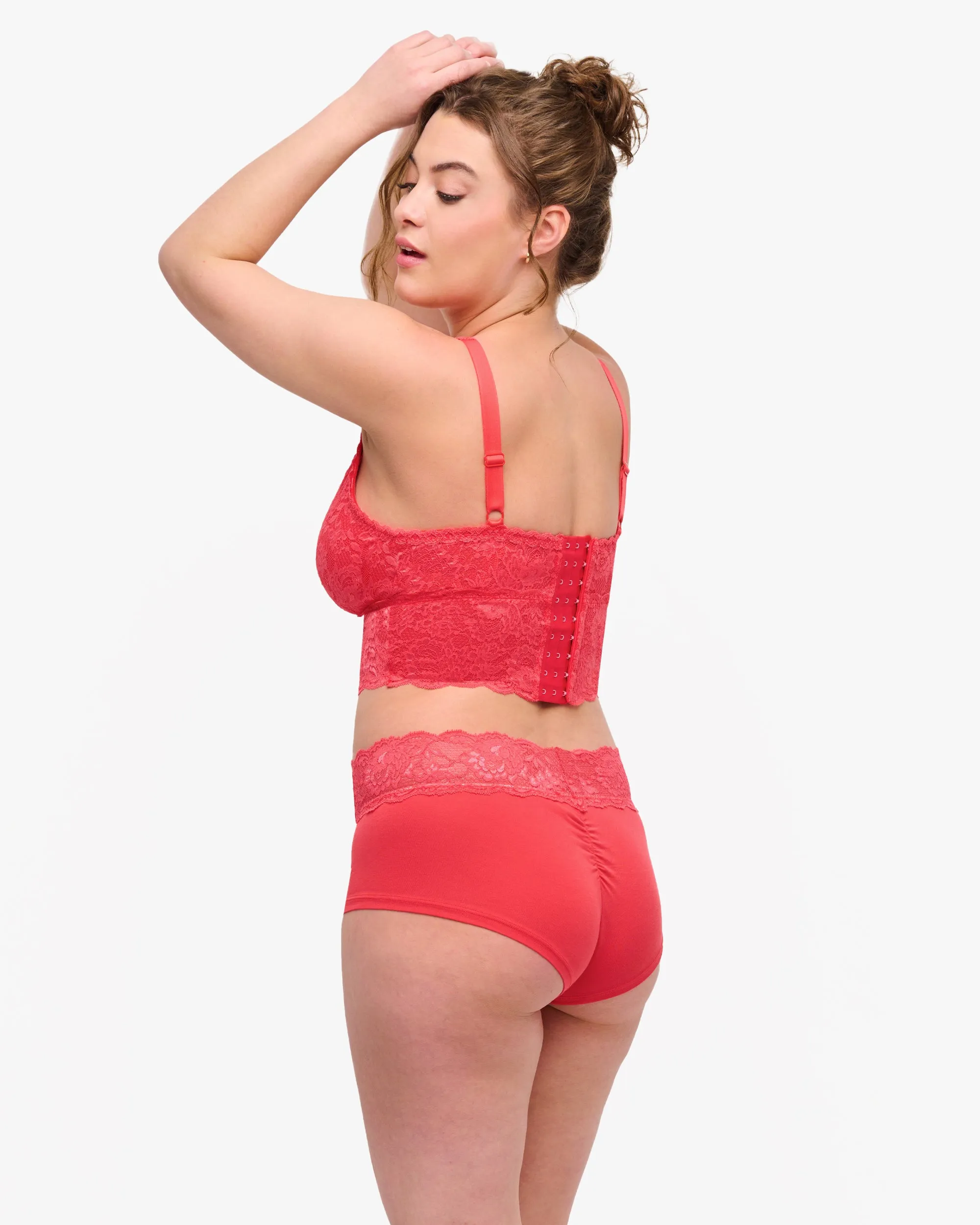 Bralette Tipo Top Escotado Curvy