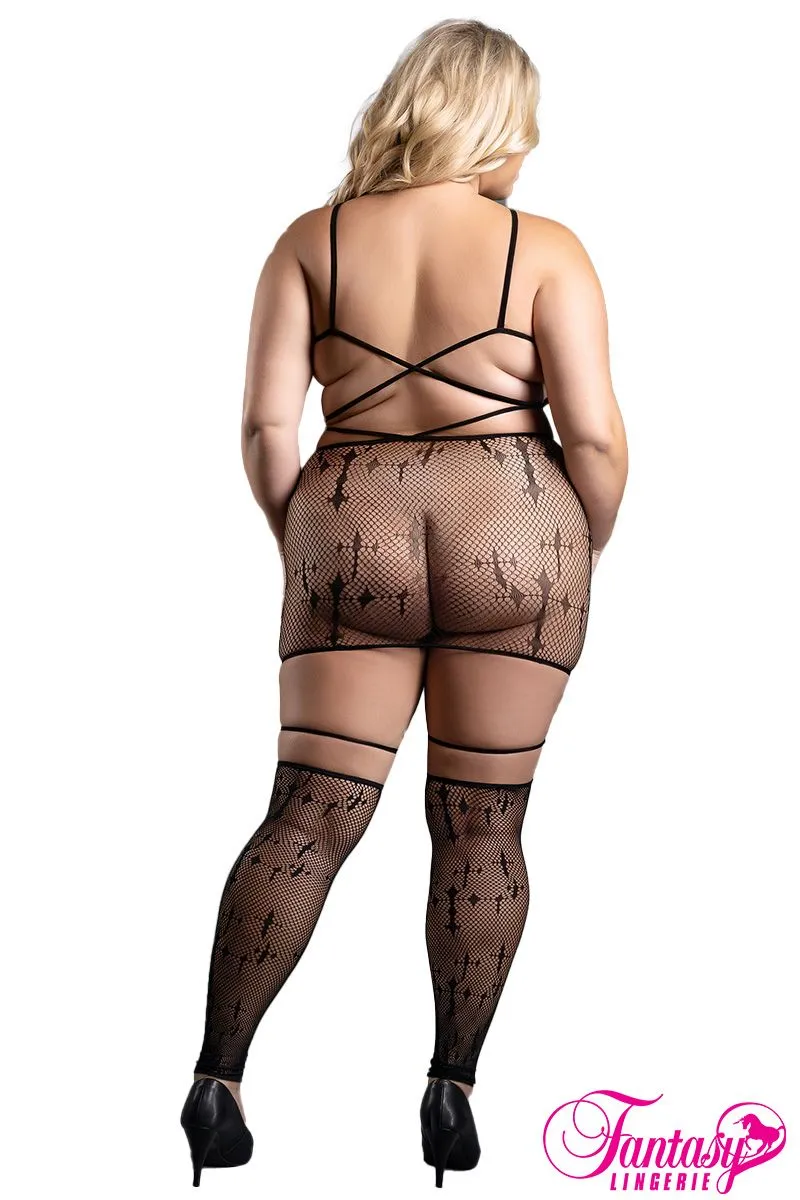 Cross Bodystocking