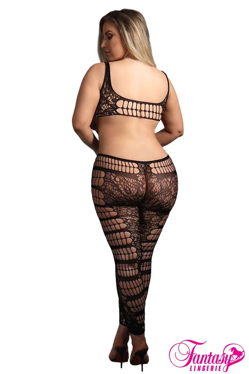 Cutout Middle Bodystocking