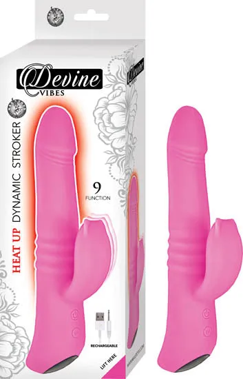 DEVINE VIBES HEAT-UP DYNAMIC STROKER PINK