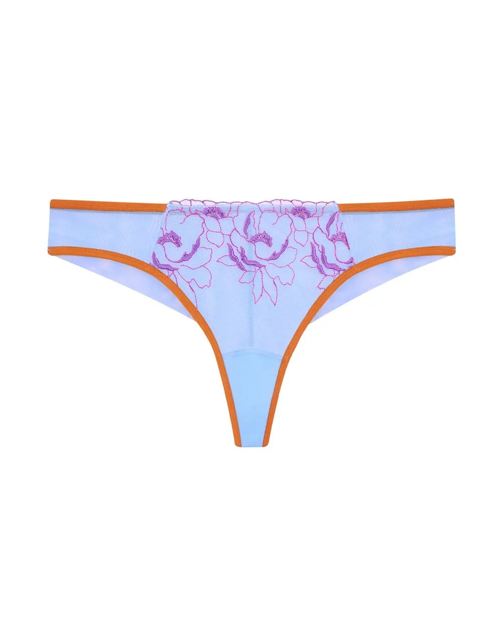Eartha Embroidered Low Rise Tanga