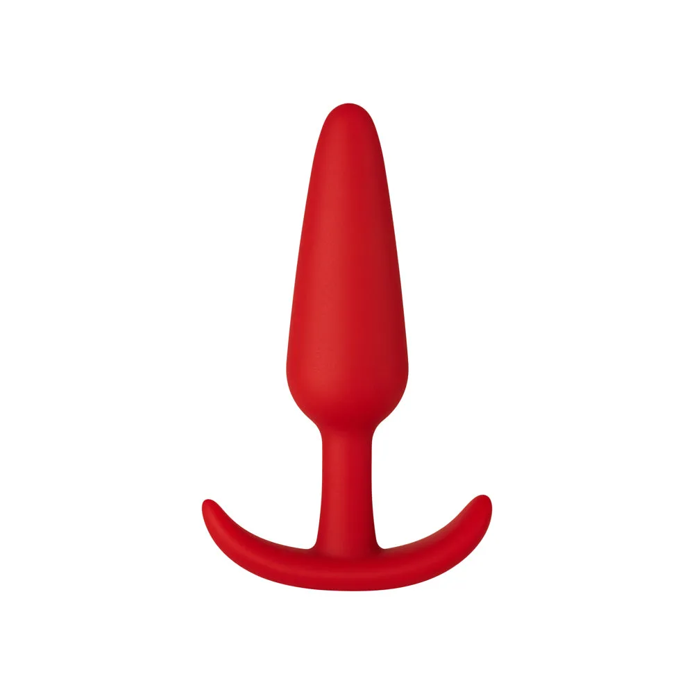 F-31: 100% SILICONE PLUG RED M