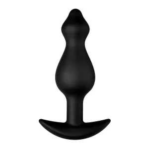 F-78: POINTEE 100% SILICONE PLUG BLACK S