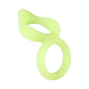 F-88: DOUBLE RING 100% LIQUID SILICONE GLOW