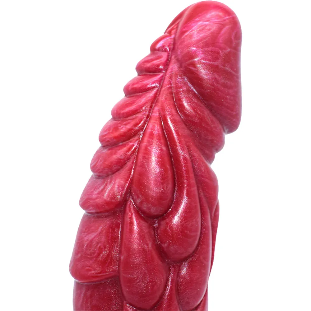FAAK N5009 Aula 9 Platinum Liquid Silicone Anal Plug Dildo