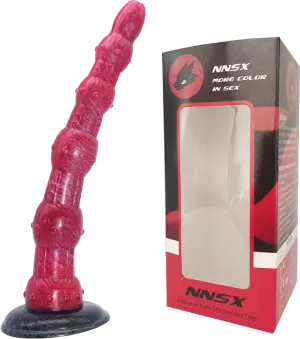 FAAK N5012 Aula 14.5 Large Platinum Liquid Silicone Anal Plug Dildo