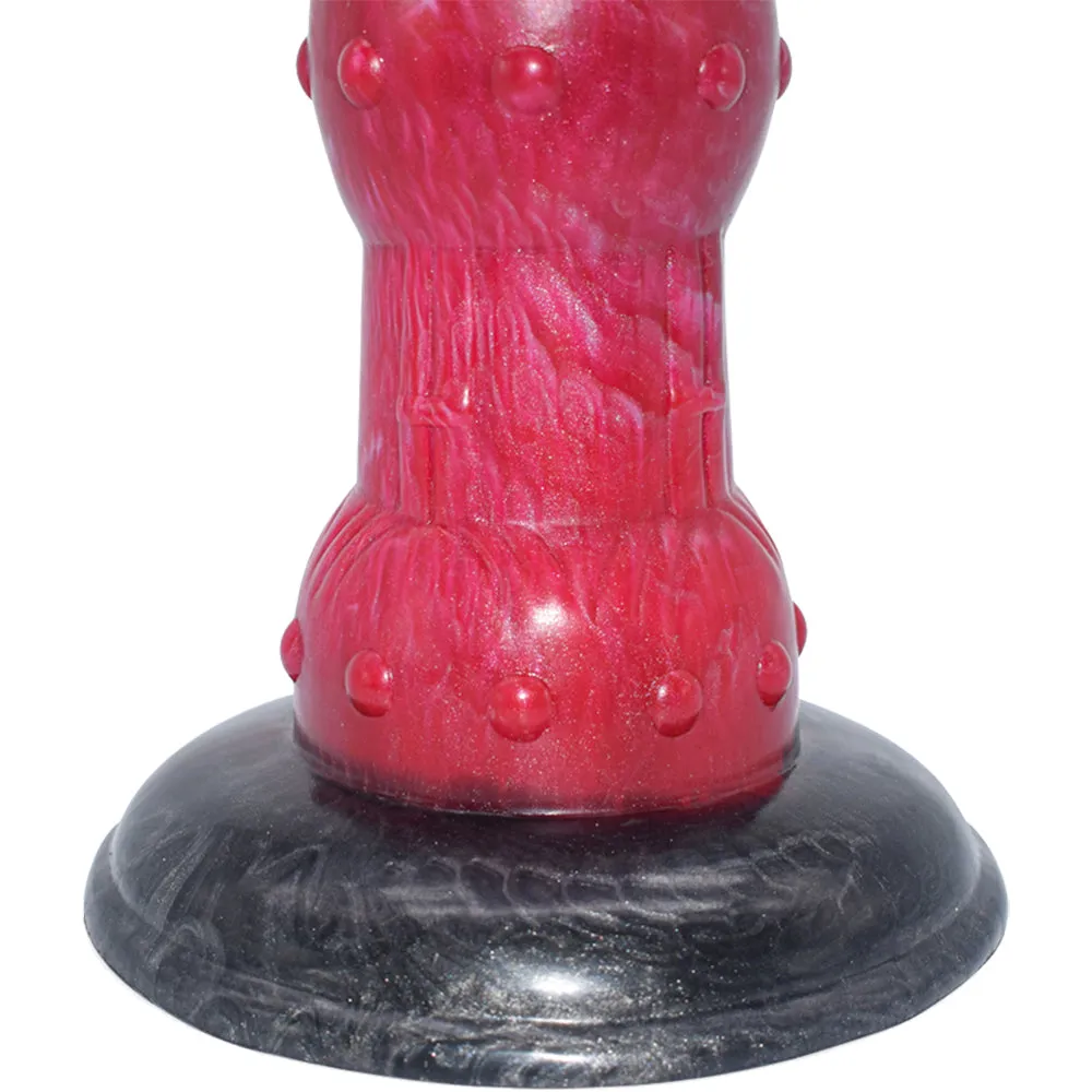 FAAK N5012 Aula 14.5 Large Platinum Liquid Silicone Anal Plug Dildo