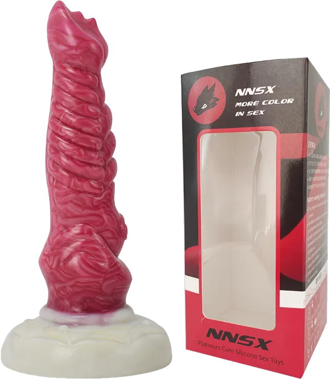 FAAK N5026 Aula 8.5  Platinum Liquid Silicone Anal Plug Dildo