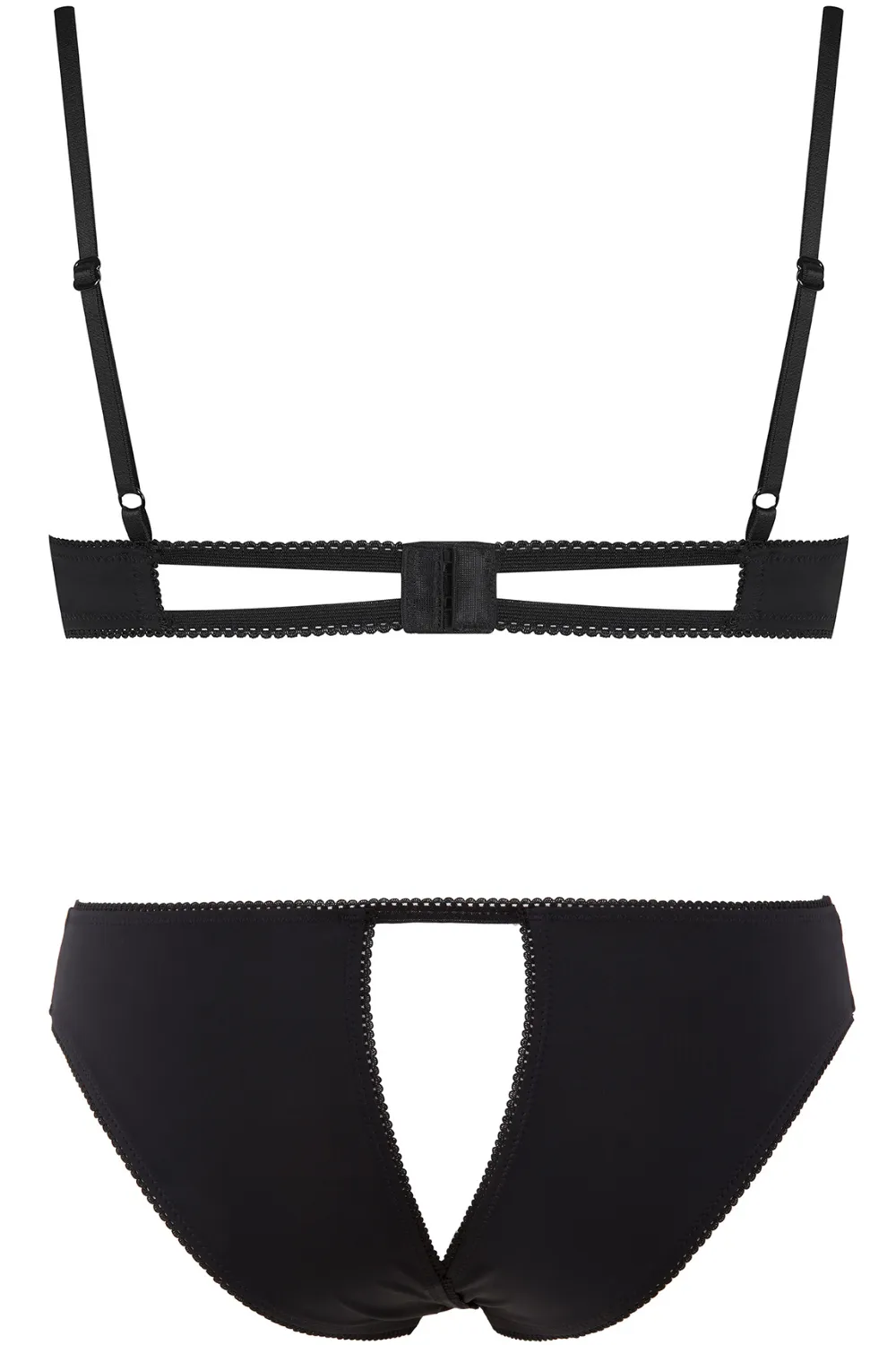 Le Petit Secret Cupless Bra & Open Brief