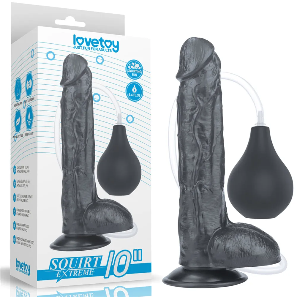 LOVETOY Squirt Extreme 10 Squirting Dildo Realistic Ejaculating Dong