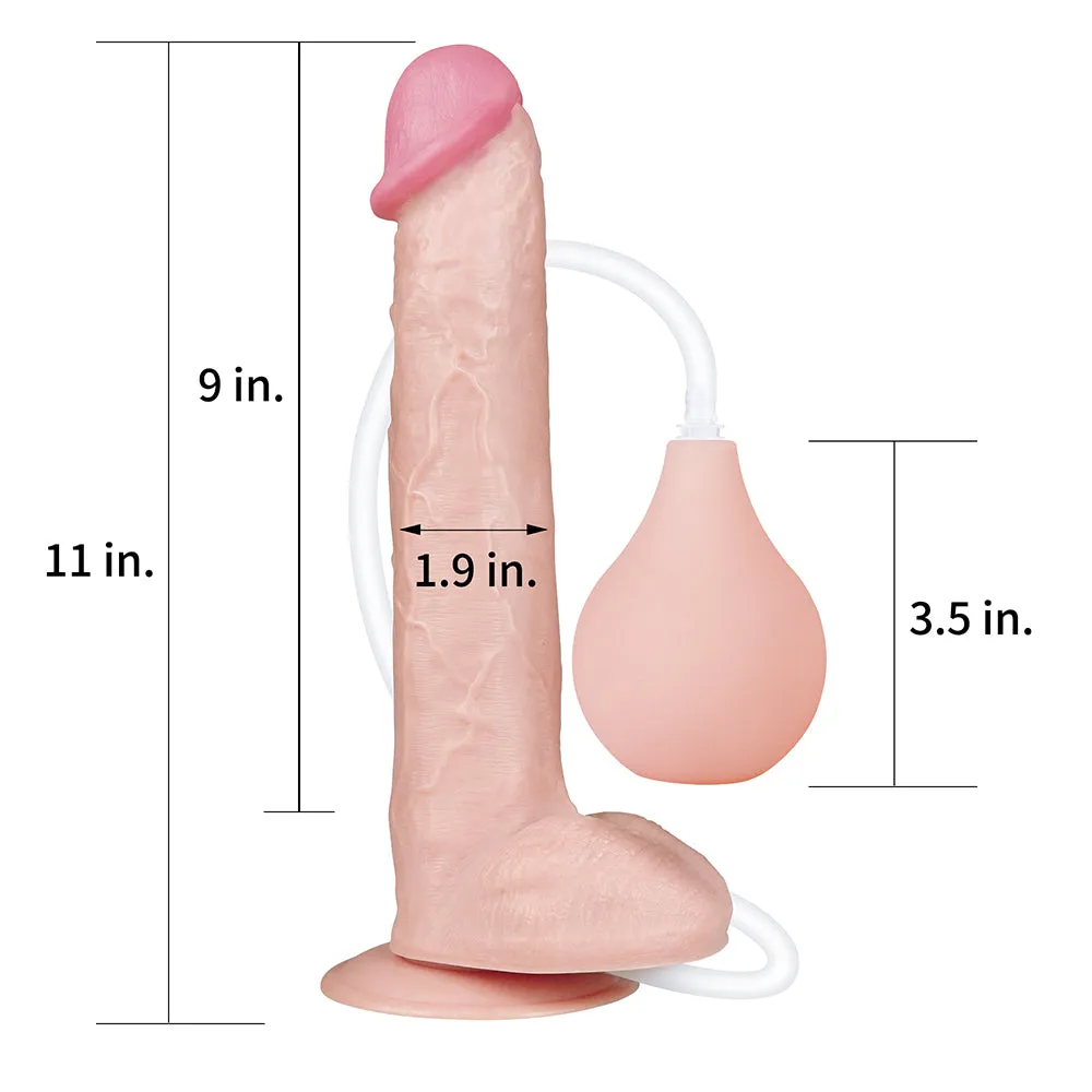 LOVETOY Squirt Extreme 11 Squirting Dildo Realistic Ejaculating Dong