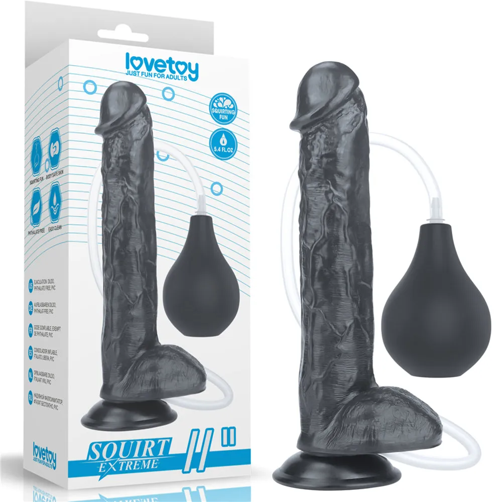 LOVETOY Squirt Extreme 11 Squirting Dildo Realistic Ejaculating Dong