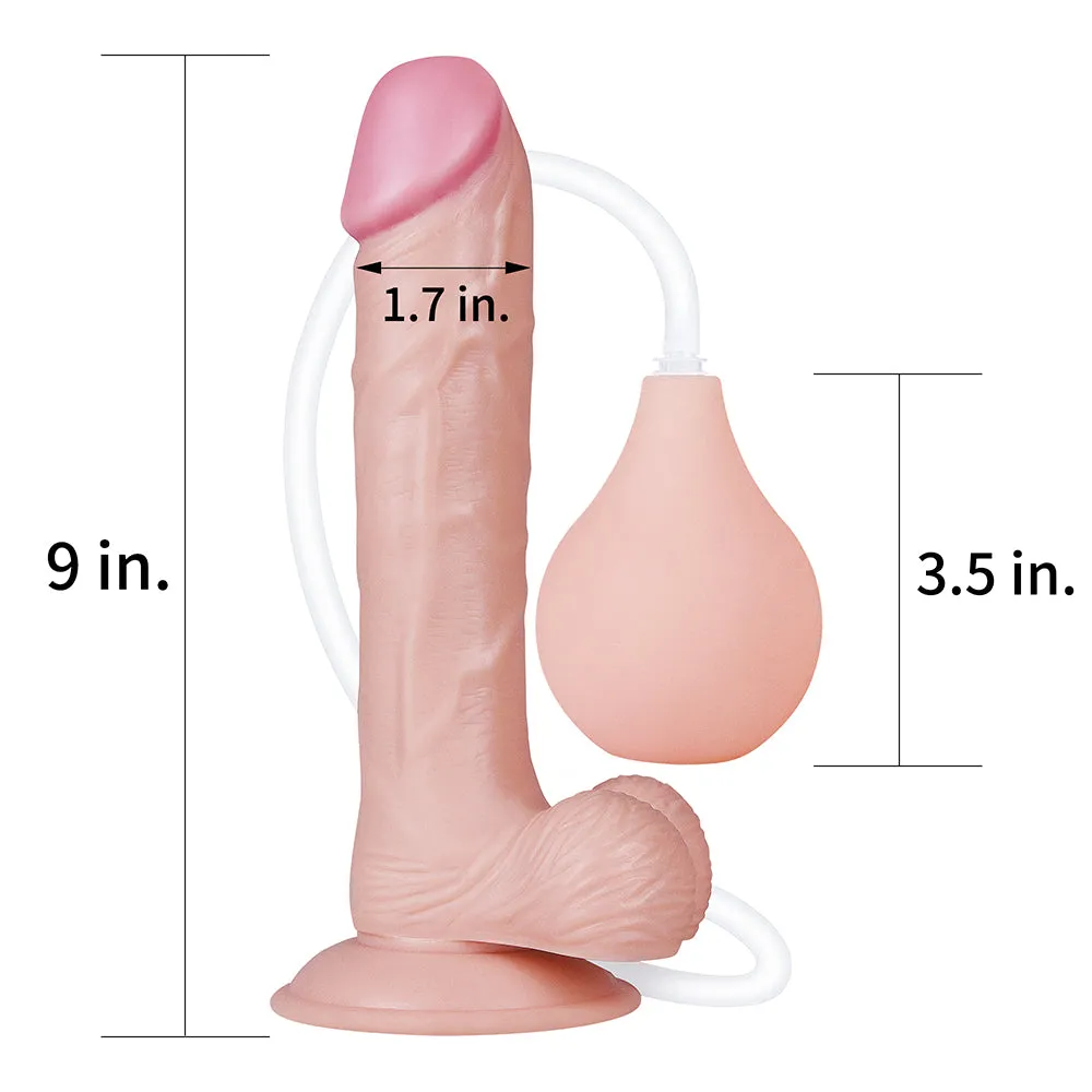 LOVETOY Squirt Extreme 9 Squirting Dildo Realistic Ejaculating Dong