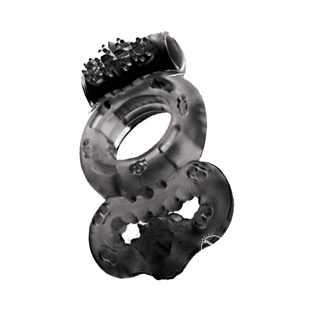 Macho: Vibrating Double Ring (black)