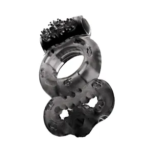 Macho: Vibrating Double Ring (black)