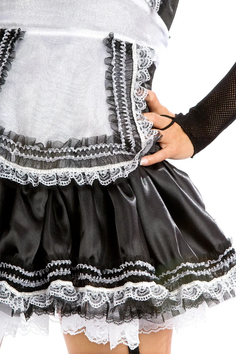 Magenta Maid Apron