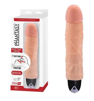 PHANTASY 7 SILICONE VIBRATOR - FLESH