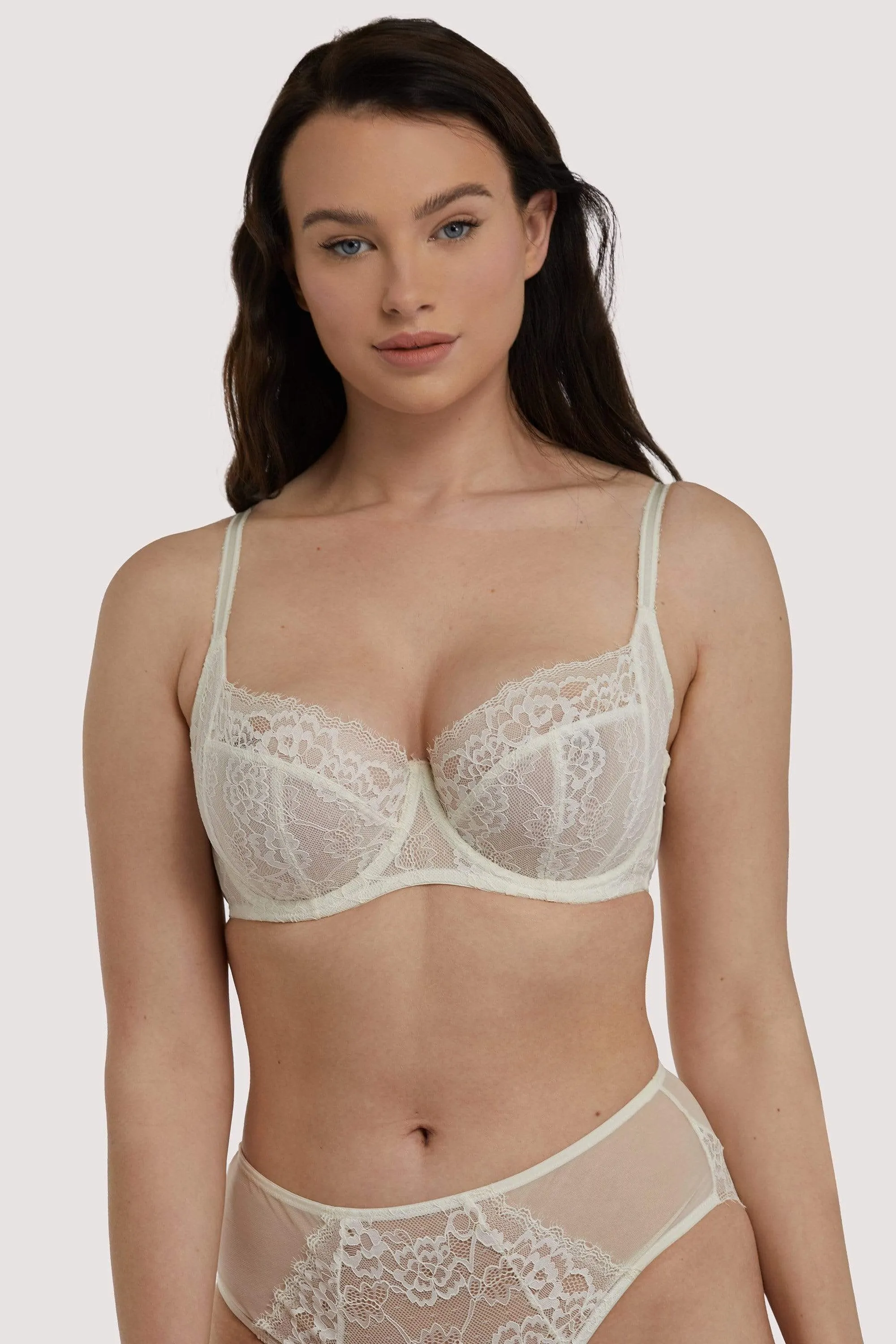 Rosalyn Ivory Full Coverage Bra