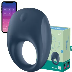 Satisfyer Strong Cock Ring APP Control WiFi Vibrating Couples Penis Delay USB