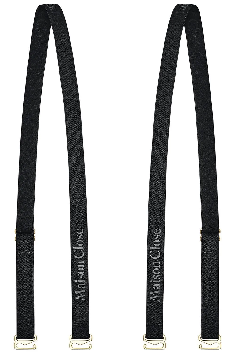 Signature Shoulder Straps Black/Gold