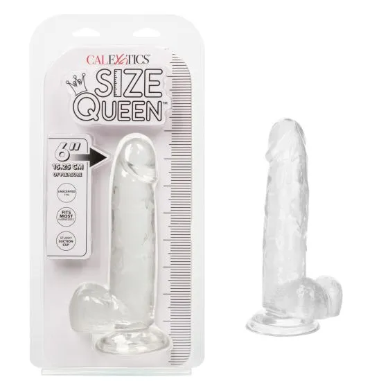 Size Queen 6' Dildo - Clear