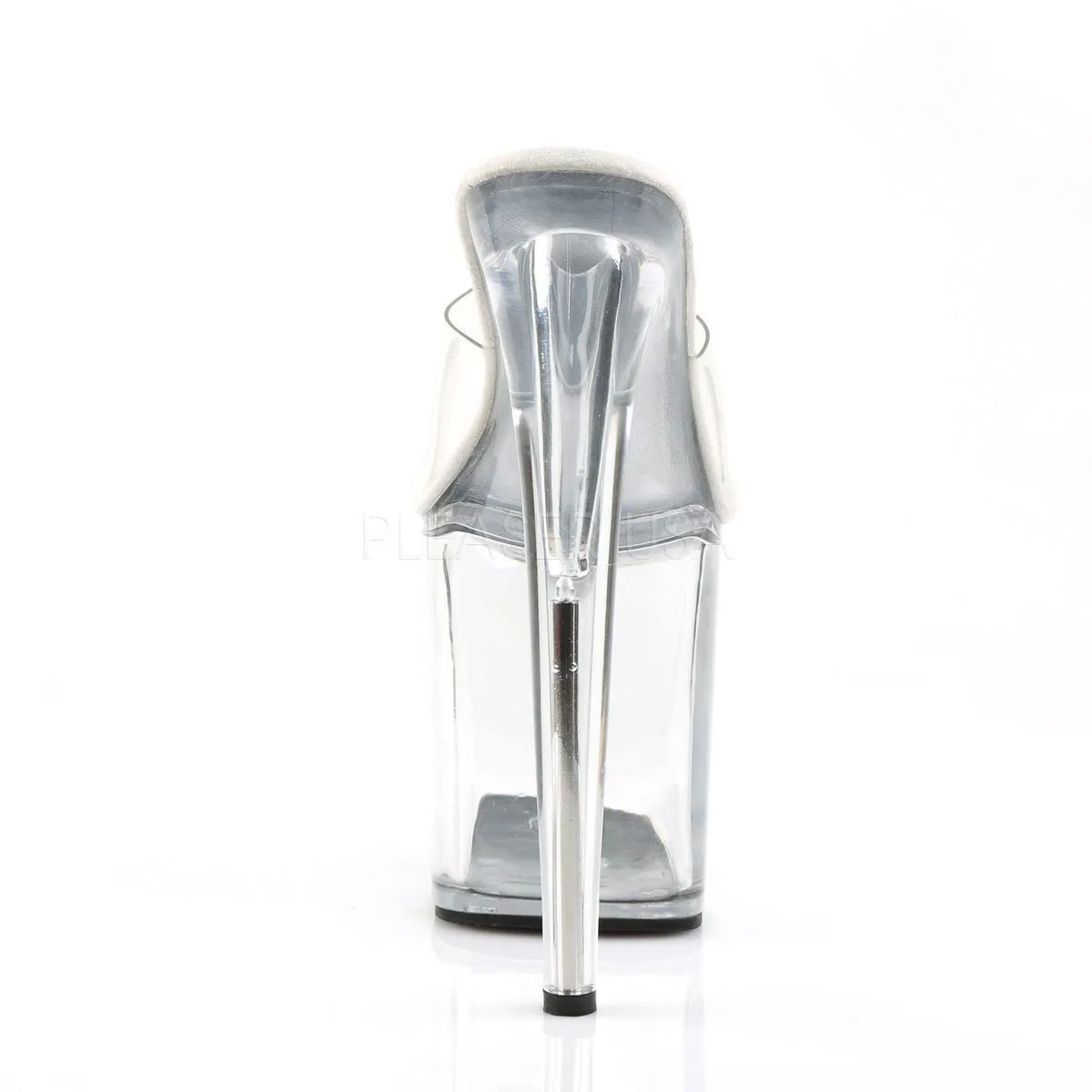 SS-FLAMINGO-801 Platform Slide  | Clear Vinyl