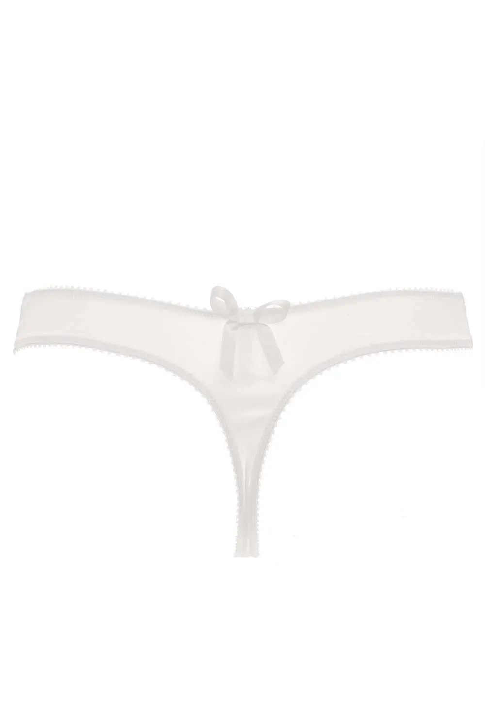 Tresor Thong in Ivory. Size XL (UK 14)