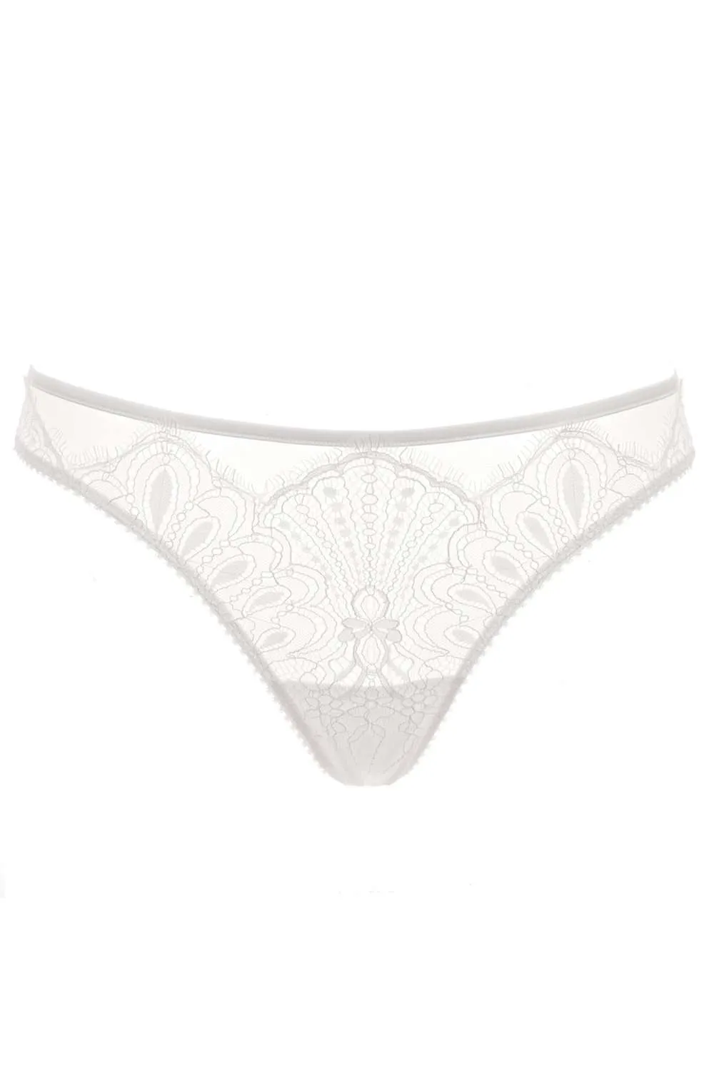 Tresor Thong in Ivory. Size XL (UK 14)
