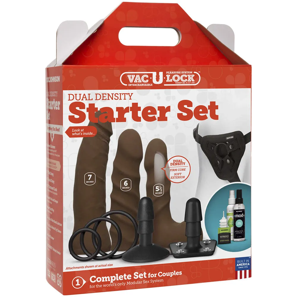 Vac-U-Lock Dual Density Starter Set - Chocolate
